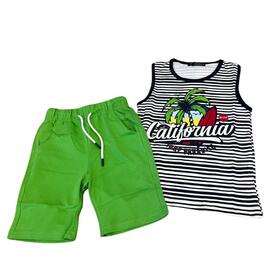 BOYZONE BB37810 ENSEMBLE DÉBARDEUR ET BERMUDA POUR ENFANT 