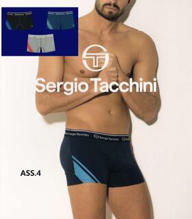 Boxer uomo moda in cotone elasticizzato Sergio Tacchini 7010B 