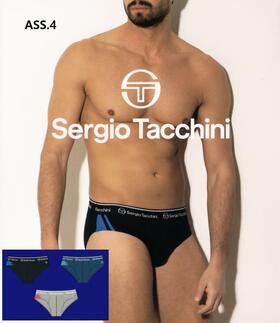 Fashion men&#39;s briefs in stretch cotton Sergio Tacchini 7010S 