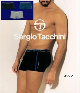 Boxer uomo moda in cotone elasticizzato Sergio Tacchini 7010B 