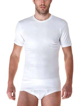 Fragi 745 WHITE men&#39;s fleece cotton t-shirt 