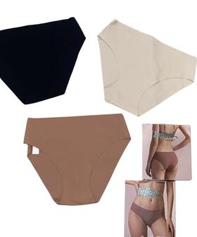Slip donna taglio vivo in cotone elasticizzato Naturalfit Infiore 777 