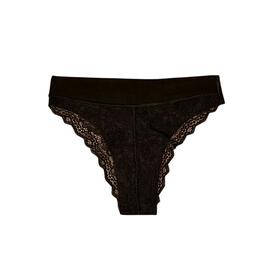 Laser cut women&#39;s Brazilian briefs with lace Jadea 8015 