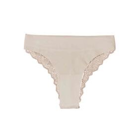 Laser cut women&#39;s Brazilian briefs with lace Jadea 8015 