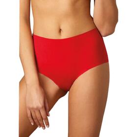 SLIP MIDI DONNA TAGLIO LASER CON PIZZO ROSSO NATALE JADEA 8016/R 