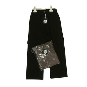 PANTALONE RAGAZZA CON TASCONI IN FELPINA BEMBO 80809 8-14 ANNI 