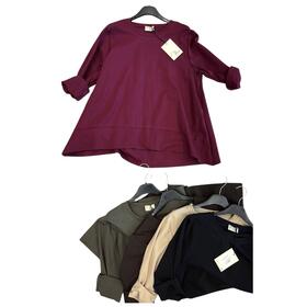 MAGLIA DONNA MANICA LUNGA PUNTO MILANO FLORA 85783
&nbsp; 