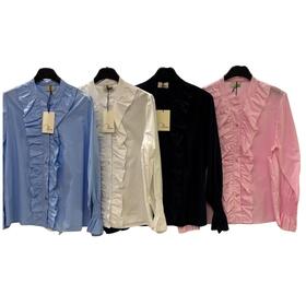 CAMICIA DONNA IN COTONE MANICA LUNGA FLORA 85835
&nbsp; 