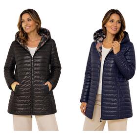 PIUMINO 100 GRAMMI DONNA CALIBRATO E REVERSIBILE FLORA 8951&nbsp;
&nbsp; 