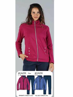 Tuta donna in cotone garzato Campagnolo 8E76255 