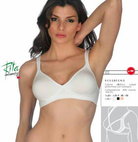 Reggiseno in cotone Rita 988 Tg.7/8 