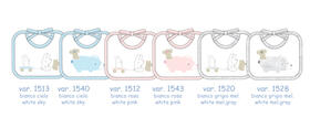 BIBS WITH LACES FOR NEWBORNS AD9806 ELLEPI 