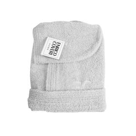 ACCAPPATOIO UNISEX IN SPUGNA DI COTONE CON CAPPUCCIO ENRICO COVERI 