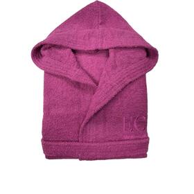 ACCAPPATOIO UNISEX IN SPUGNA DI COTONE CON CAPPUCCIO ENRICO COVERI 