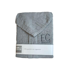 ACCAPPATOIO CON CAPPUCCIO UNISEX IN SPUGNA ENRICO COVERI 
