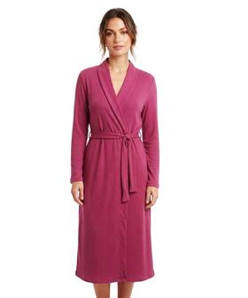 Vestaglia donna in jersey di cotone caldo Moquette Farfalla 
