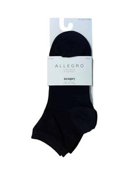 Calzino corto bike unisex in cotone Scopri Allegro TRI-PACK 