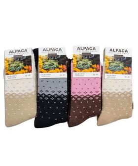 Calzino corto donna morbidoso con alpaca North Pole Alpaca 05 