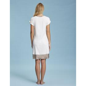 ANDRA 7412 WOMEN'S OPEN SHORT-SLEEVE NIGHTGOWN 