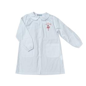 GREMBIULE SCUOLA BAMBINA ANDY&amp;GI&ograve; 90316 RICAMO BALLERINA 