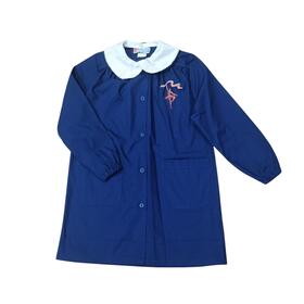 GREMBIULE SCUOLA BAMBINA ANDY&amp;GI&ograve; 90316 RICAMO BALLERINA 