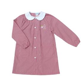 GREMBIULE SCUOLA BAMBINA 90292 RICAMO LOVE 