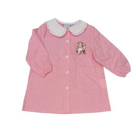 GREMBIULE ASILO BAMBINA ANDY&amp;GI&ograve; 90278 RICAMO UNICORNO 