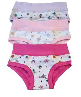 Slip bambina in cotone elasticizzato Emy B2952 