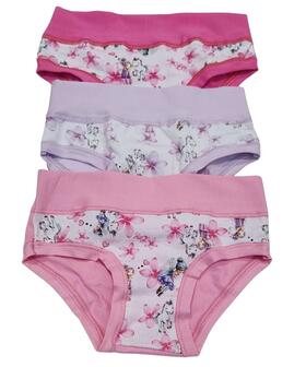 Slip bambina in cotone elasticizzato Emy B3014 