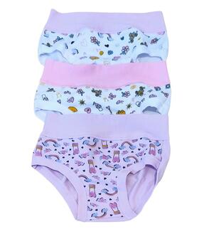 Alvada B9606 Stretch Cotton Girls&#39; Briefs 