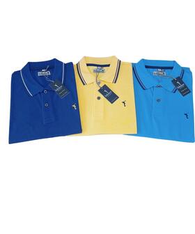 Men&#39;s short-sleeved polo shirt in cotton piquet Bahamas art. Lipari 