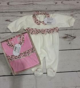 BABY GIRL WINTER ROBE BQ3349 ELLEPI 