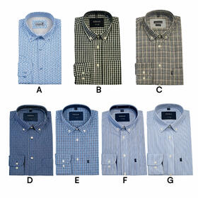 CAMICIA UOMO COTONE MANICA LUNGA FANTASIA BAHAMAS G-CLUB&nbsp; 