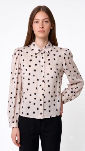 Camicia effetto raso pois Fiorenza Amadori C1673F4
&nbsp; 