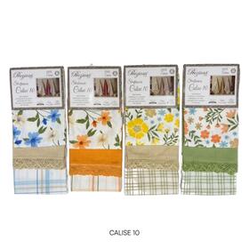 SET OF 3 PRECIOUS CALISE 10 KITCHEN TOWELS 