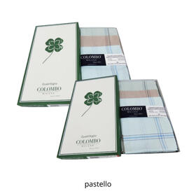 Fazzoletto in cotone uomo Colombo Quadrifoglio&nbsp; 