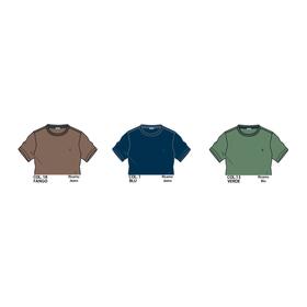 OVERSIZED-T-SHIRT AUS BAUMWOLLE MIT RUNDHALSAUSSCHNITT OTJ2030 COVERI 