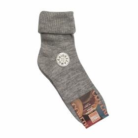 Calzino corto donna soft touch con risvolto Coveri Piumoso 