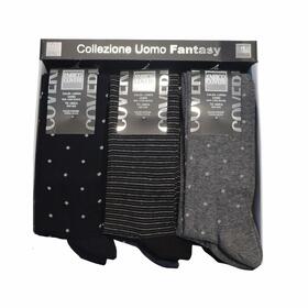 Calza lunga da uomo a fantasia Coveri Winter Line 