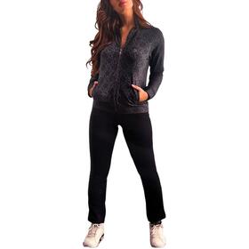TUTA FELPATA DONNA FULL ZIP ENRICO COVERI DF4764 