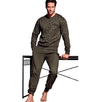 Pigiama in jersey di cotone caldo Infiore Uomo Derby 752971 