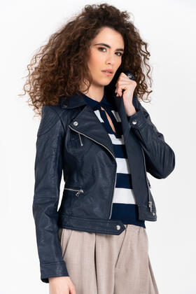 FIORENZA AMADORI T3-2888 VESTE D'AFFAIRES EN CUIR &Eacute;COLOGIQUE 