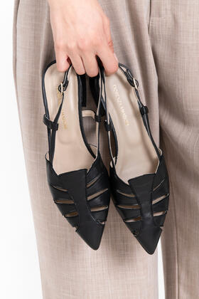 BALLERINA A PUNTA IN PELLE FIORENZA AMADORI GI1014&nbsp; 