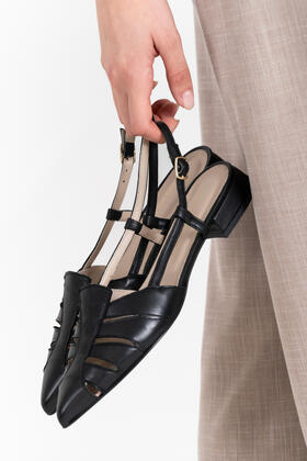 BALLERINA A PUNTA IN PELLE FIORENZA AMADORI GI1014&nbsp; 