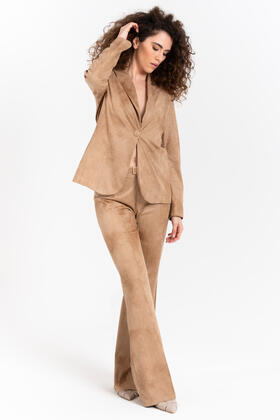 PANTALONE EFFETTO SUEDE FIORENZA AMADORI P3522T43
&nbsp; 