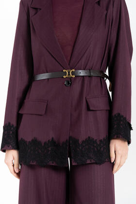 FIORNZA AMADORI MG206.856 WOMEN'S PINSTRIPE LACE JACKET 