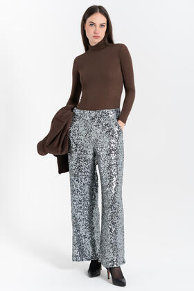 PANTALON &Agrave; PAILLETTES POUR FEMME FIORENZA AMADORI MP59.150 