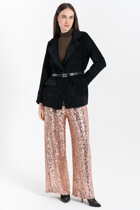 PANTALON &Agrave; PAILLETTES POUR FEMME FIORENZA AMADORI MP59.150 