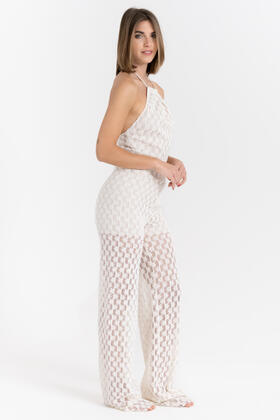 PANTALONE LUNGO IN MACRAM&egrave; FIORENZA AMADORI FM261227
&nbsp; 