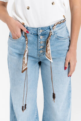 JEANS WIDE LEG CON CINTURA FIORENZA AMADORI WH3560
&nbsp; 